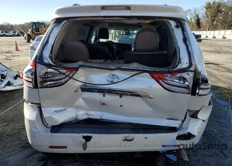 2015 Toyota Sienna Xle from USA, damaged, VIN 5TDYK3DC0FS556625
